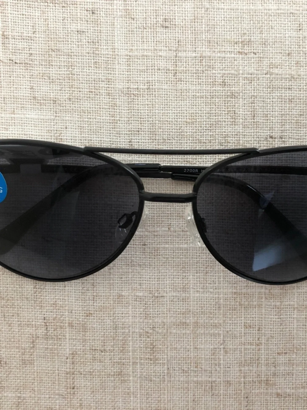 NEW Peepers Black Aviator Polarized Sunglass Readers +2.00